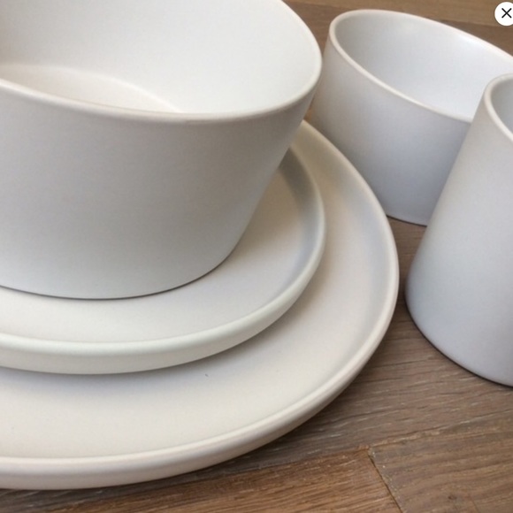 New 5 pcs Set Stoneware Luxmatte Dinnerware plate mug bowl Elama - Picture 6 of 10